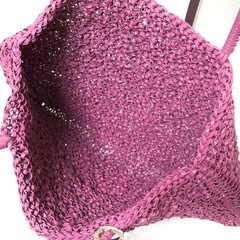 【未使用級】ANTEPRIMA アンテプリマ ワイヤーバッグ ハンドバッグ マットフクシアピンクの画像