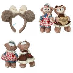 186000 Disney ディズニー 5点 カチューシャ 巾着 キーホルダー パスケース まとめ売り [0000000001228]の画像