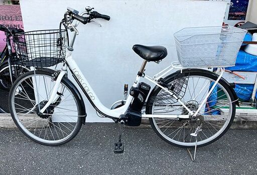 【札幌市内配送可】ロリスコルゴ 電動アシスト自転車 26インチ 6段変速 バッテリー・充電器付き