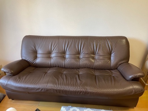 決まりました！！ソファ　3人掛け　ブラウン【10月末まで】
