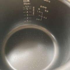 象印　５.５合炊飯器の画像