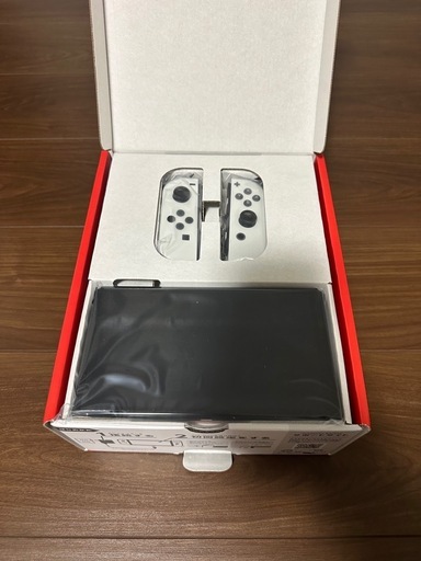 NintendoSwitch有機ELモデルホワイト
