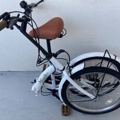 折りたたみ式自転車の画像