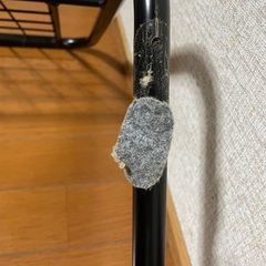 ベットの柵　黒の画像