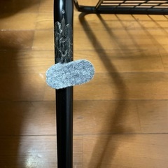 ベットの柵　黒の画像
