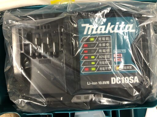 【ジャングルジャングルサカイ石津店】マキタ makita 充電式インパクトドライバ TD110D 10.8V(スライド) 110N･m ケース付き 充電器付き DC10SA 堺市 西区 堺区 石津