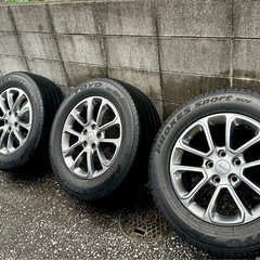 2016年式WKグランドチェロキー純正ホイール　18インチ　4本セット！の画像