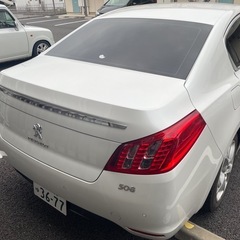 🌟お届けいたします🌟総額43万円：車検R8年8月まで：平成23年08月：プジョー 508: AT：8万キロ台、タイヤバリ山の画像