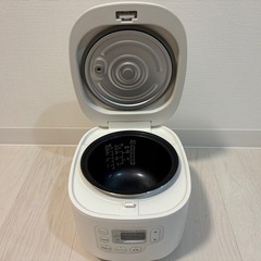 無印 炊飯器 3合炊き 説明書付きMJ-RC3A3の画像