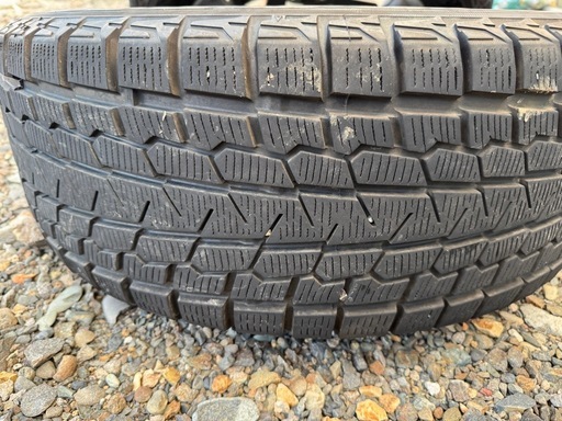 【ご成約済】7.5J-18インチ 5H114.3 +45 トヨタ 60系 ハリアー 純正 中古 アルミ ホイール 4本　YOKOHAMA iceGUARD 235/55R18 23年製造　7部山