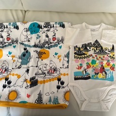 ムーミン　ベビー服セット　　新品未使用の画像
