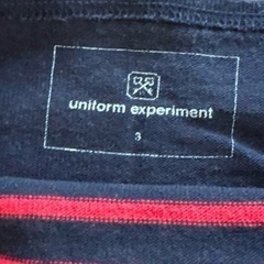 uniform experiment 半袖ニットの画像