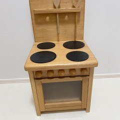 ドイツ　バウアー社　ニキティキ　木製　おままごと　キッチン　ミニキッチンの画像
