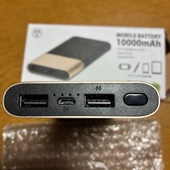 モバイルバッテリー　10000mahの画像