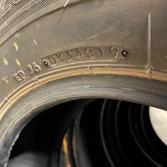 185/70R14　スタッドレス BLIZZAK VRX 2019年製 4本セットの画像