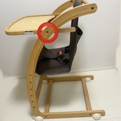 美品　ファルスカ　スクロールチェア　ベビーチェア　ハイチェア　ロッキングチェアの画像