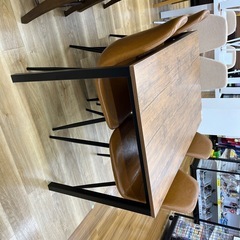 ダイニング5点セット アウトレット品 ラック付き➕ハワード のご紹介です！の画像