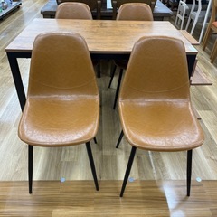 ダイニング5点セット アウトレット品 ラック付き➕ハワード のご紹介です！の画像