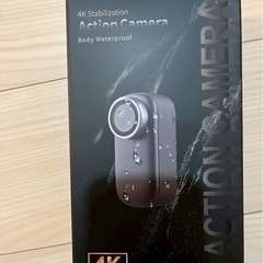 アクションカメラ 4K ウェアラブルカメラ 64G SDカード付属 120°広角の画像