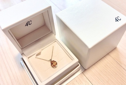 4℃ K18イエローゴールド ネックレス