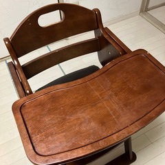 KATOJI机付きお食事チェアの画像