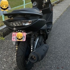 台湾ヤマハ　シグナス　訳あり　乗って帰れます。の画像