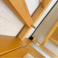 ミニベビーベッド　マットレス付きの画像
