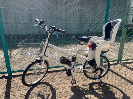 【訳あり】ルイガノ LGS-MVE 電動自転車（子供乗せシート付き）