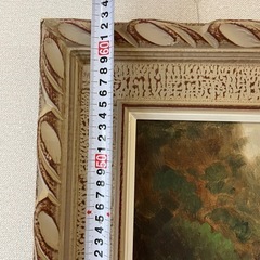 絵画　額付き　油絵
の画像