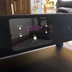 スピーカー付きテレビ台の画像