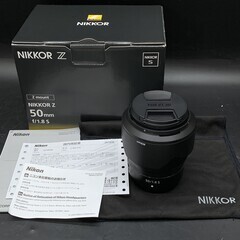 F340　NIKKOR Z 50mm f/1.8 S　ニコン　NIKON　 Zマウント　動作未確認の画像