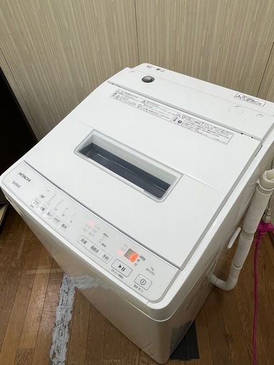 #23 イチオシ商品!!  7.0kg HITACHI 2023年 ビートウォッシュ BW-G70J 全自動電気洗濯機