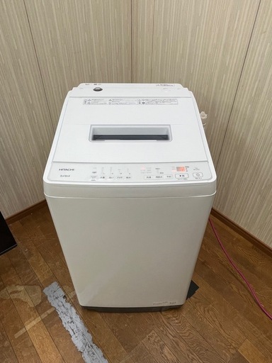 #23 イチオシ商品!!  7.0kg HITACHI 2023年 ビートウォッシュ BW-G70J 全自動電気洗濯機