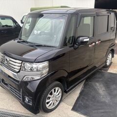 平成24年　NBOXカスタム　GL　紫　車検　2年付の画像