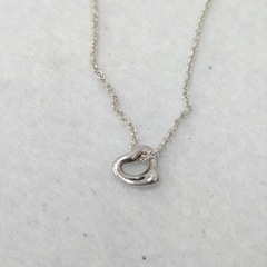 Tiffany & Co.　エルサ・ペレッティ　オープンハートネックレスミニ①の画像
