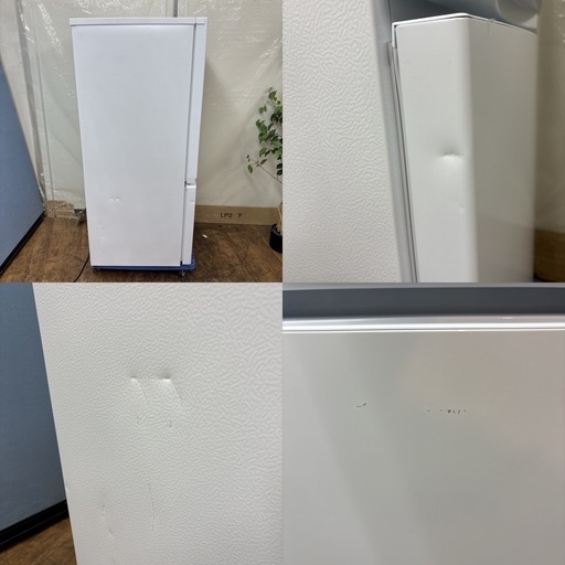 I384 ? 期間限定値下げ！ 2024年製の高年式♪ TOSHIBA 冷蔵庫 (153L) 2ドア ⭐ 動作確認済 ⭐ クリーニング