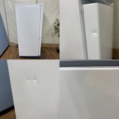 I384 🌈 2024年製の高年式♪ TOSHIBA 冷蔵庫 (153L) 2ドア ⭐ 動作確認済 ⭐ クリーニング済の画像