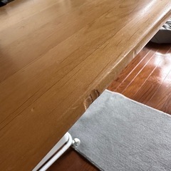 ニトリ　ダイニングテーブル　120センチの画像