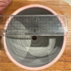 植木鉢・ピンク・１３-１０の画像