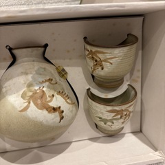 新品未使用　清水焼 徳利&おちょこの画像