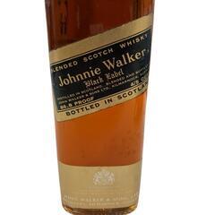 186000 Johnnie Walker ジョニーウォーカー　ブラックラベル　金キャップ [241206HM060280]の画像