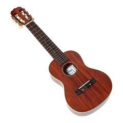 【良品】テナーウクレレ Aria ATU-120/6 6 ミニギター ギタレレ ケース付の画像