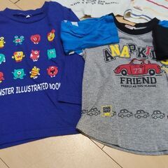 男の子 90-95-100 薄手長袖 セットの画像