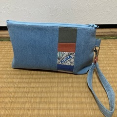 ポーチ　ハンドメイドの画像