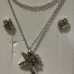 【未使用品】ネックレス·イヤリングのセット 100円の画像