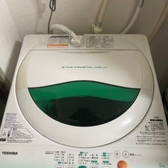 TOSHIBA 洗濯機の画像