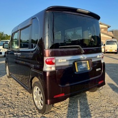 【支払総額12.8万円】タントカスタムXリミテッド 車検令和8年11月 修復歴なし TV パワスラ タイヤバリ山の画像