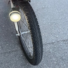 大阪府　子供乗せ　ヤマハ　電動アシスト自転車 チャイルドシート付き ホワイトの画像