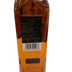 186000 JOHNNIE WALKER ジョニーウォーカー　ブラックラベル　12年　黒キャップ [250425HM260260]の画像