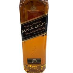 186000 JOHNNIE WALKER ジョニーウォーカー　ブラックラベル　12年　黒キャップ [250425HM260260]の画像